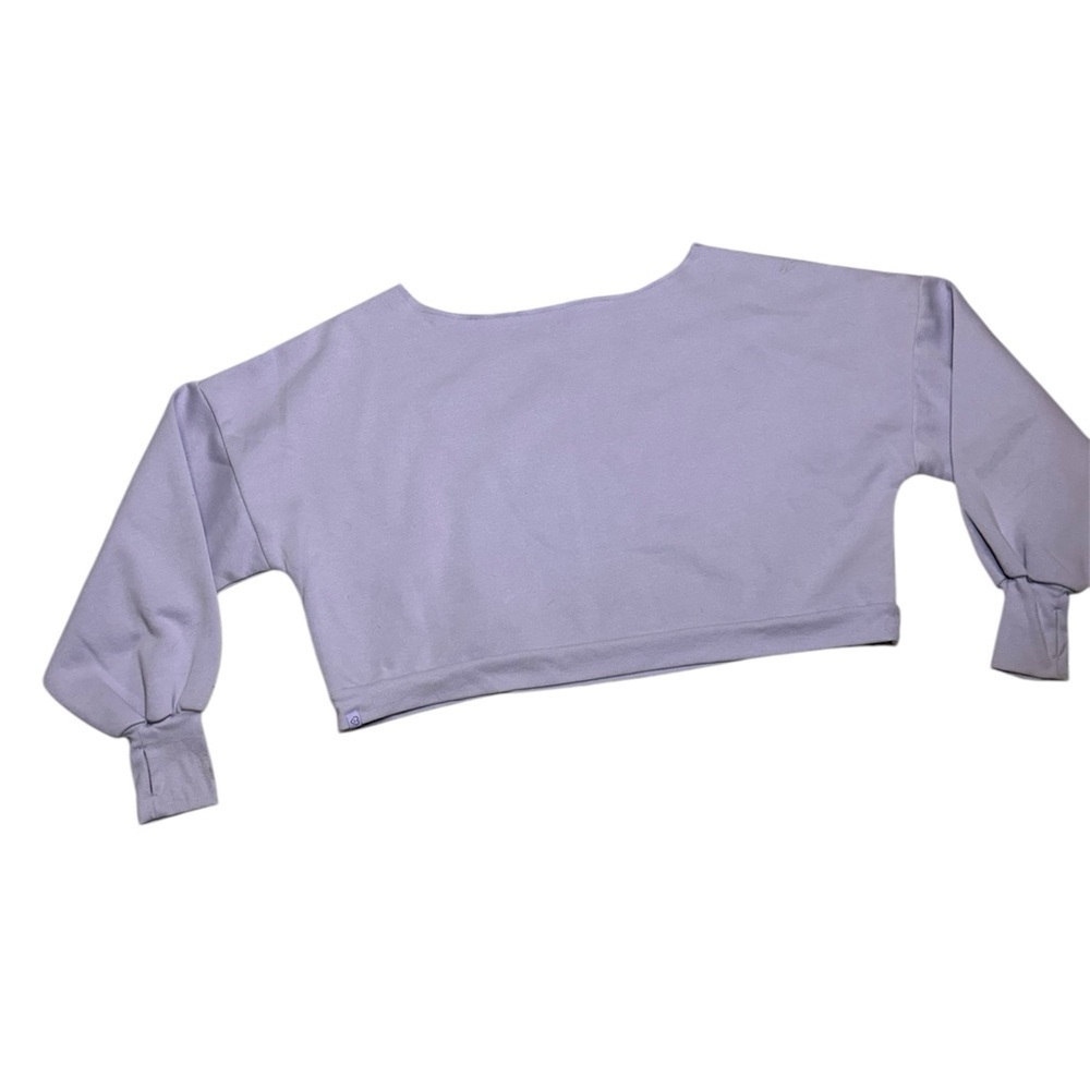 Blogilates Dance Studio Sweatshirt Evening Haze Size 1X NWT - Picture 8 of 10